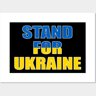 Stand For Ukraine 1a Posters and Art